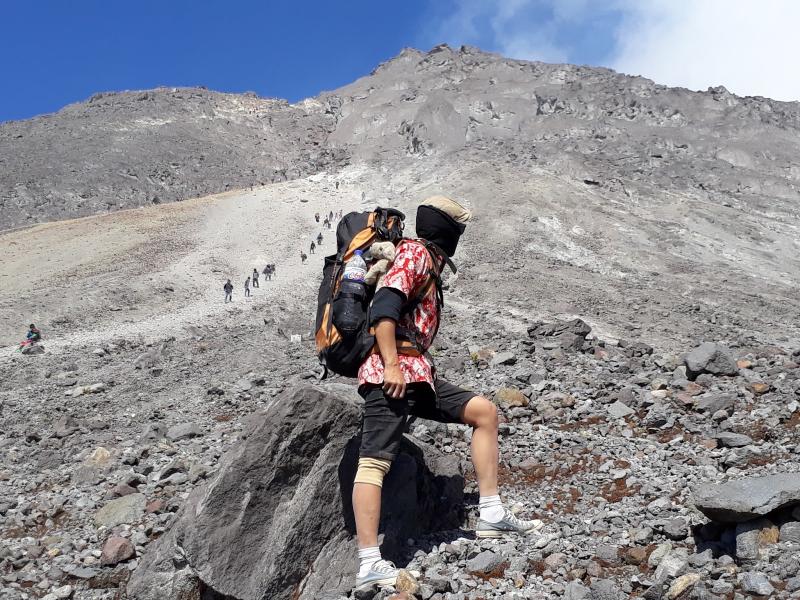 One Day Private Mount Merapi Trekking Tour via Selo Boyolali