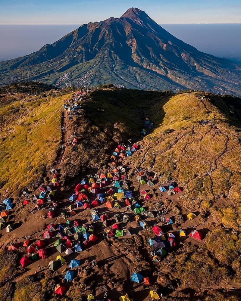 Hiking Mount Merbabu Summit
