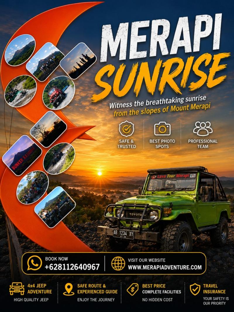 Jeep Wisata Merapi Sunrise