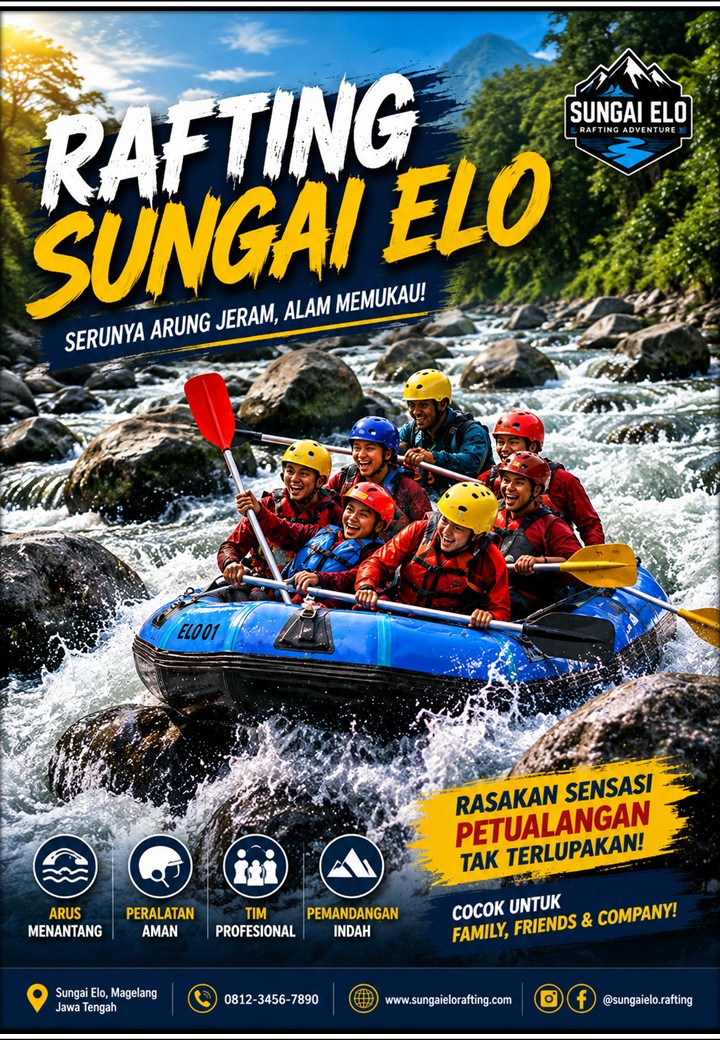RAFTING SUNGAI ELO