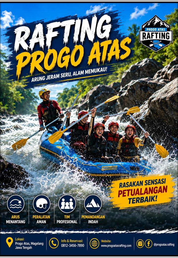Rafting Sungai Progo Atas