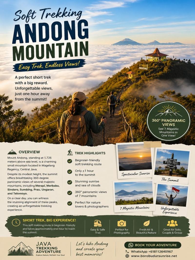 Soft Trekking Gunung Andong