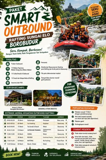 SMART OUTBOUND  RAFTING SUNGAI ELO BOROBUDUR 
