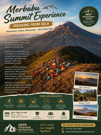 Pendakian Sehari Gunung Merbabu via Basecamp Selo Boyolali