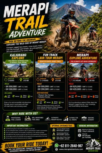 Motor Trail Merapi – Petualangan Eksklusif 